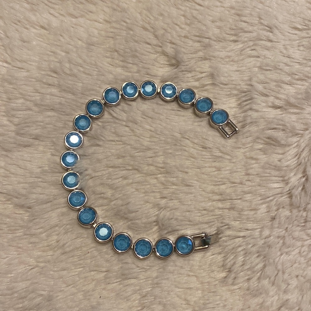Touchstone by Swarovski Ice Bracelet in Pale Blue